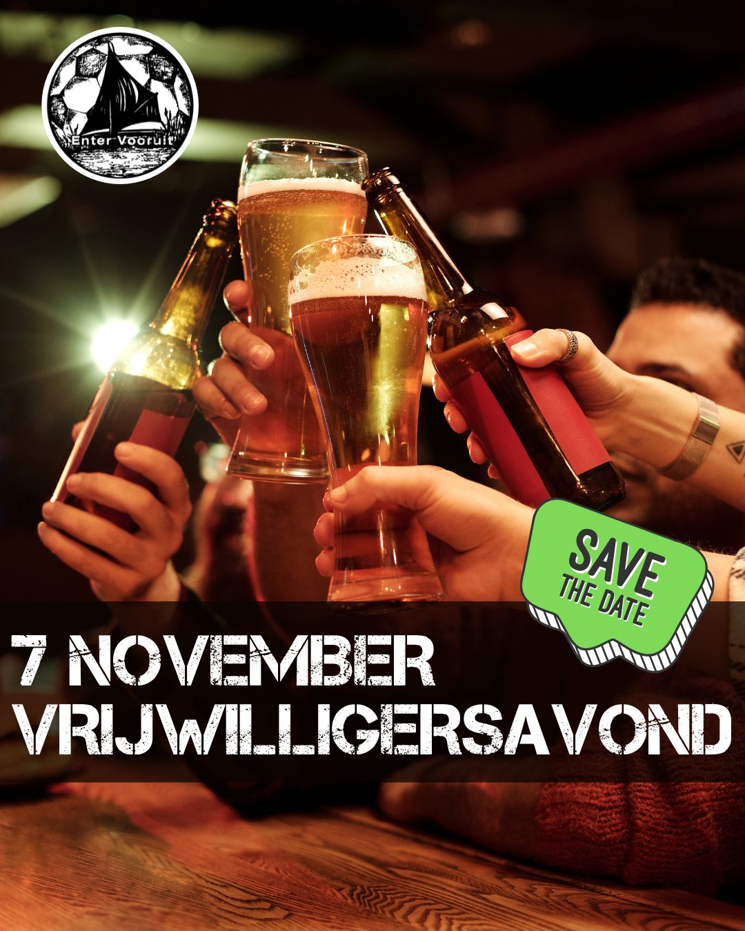 Save the date: Vrijwilligersavond