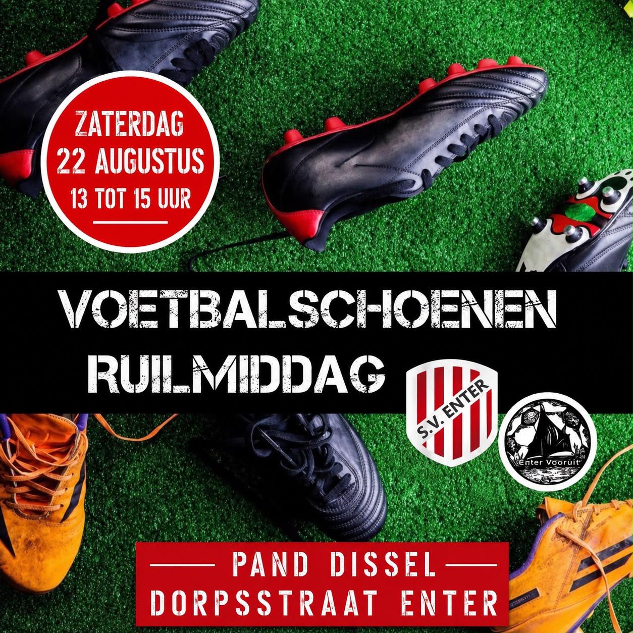 VOETBALSCHOENEN RUILMIDDAG