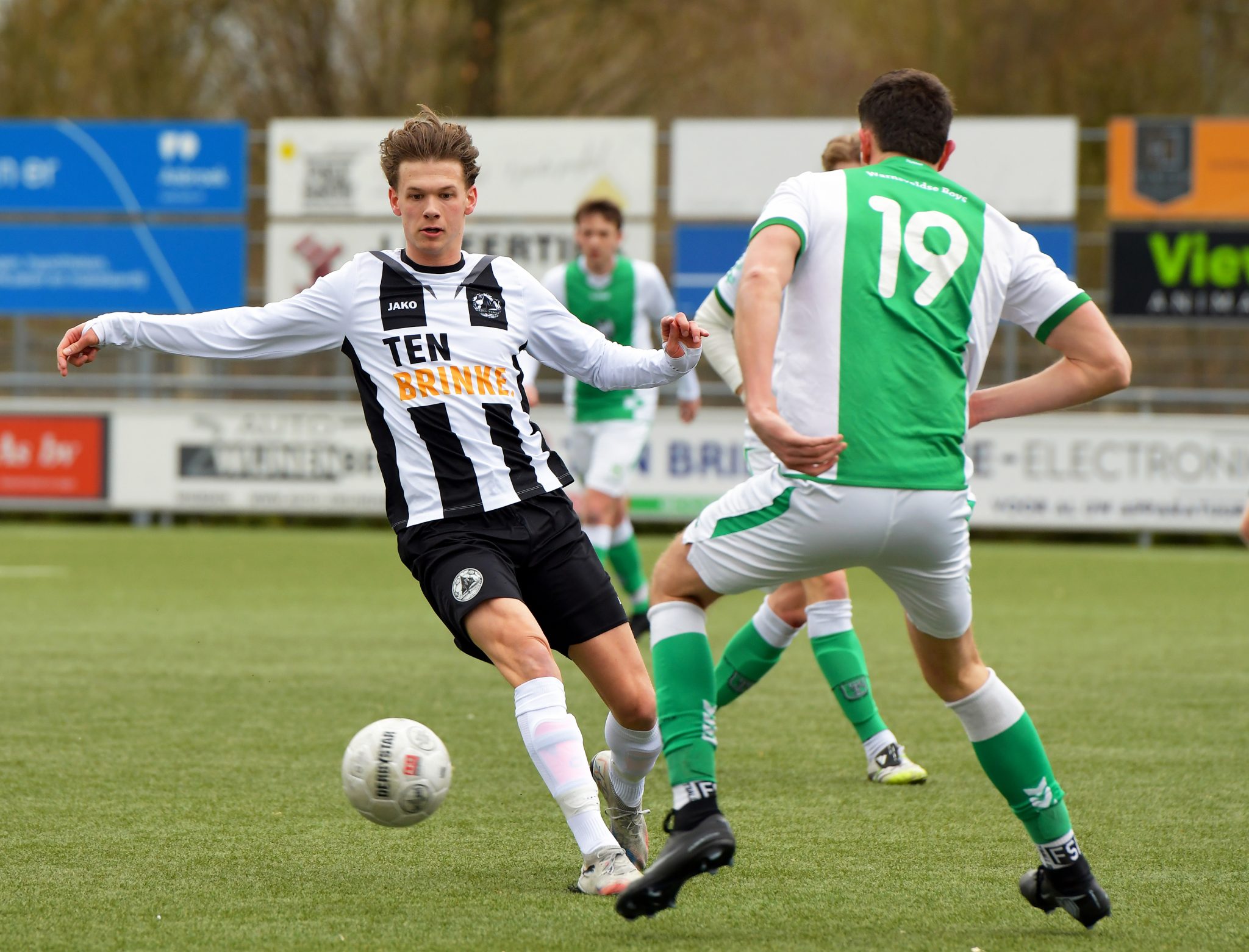 Moeizame zege op Warnsveldse Boys