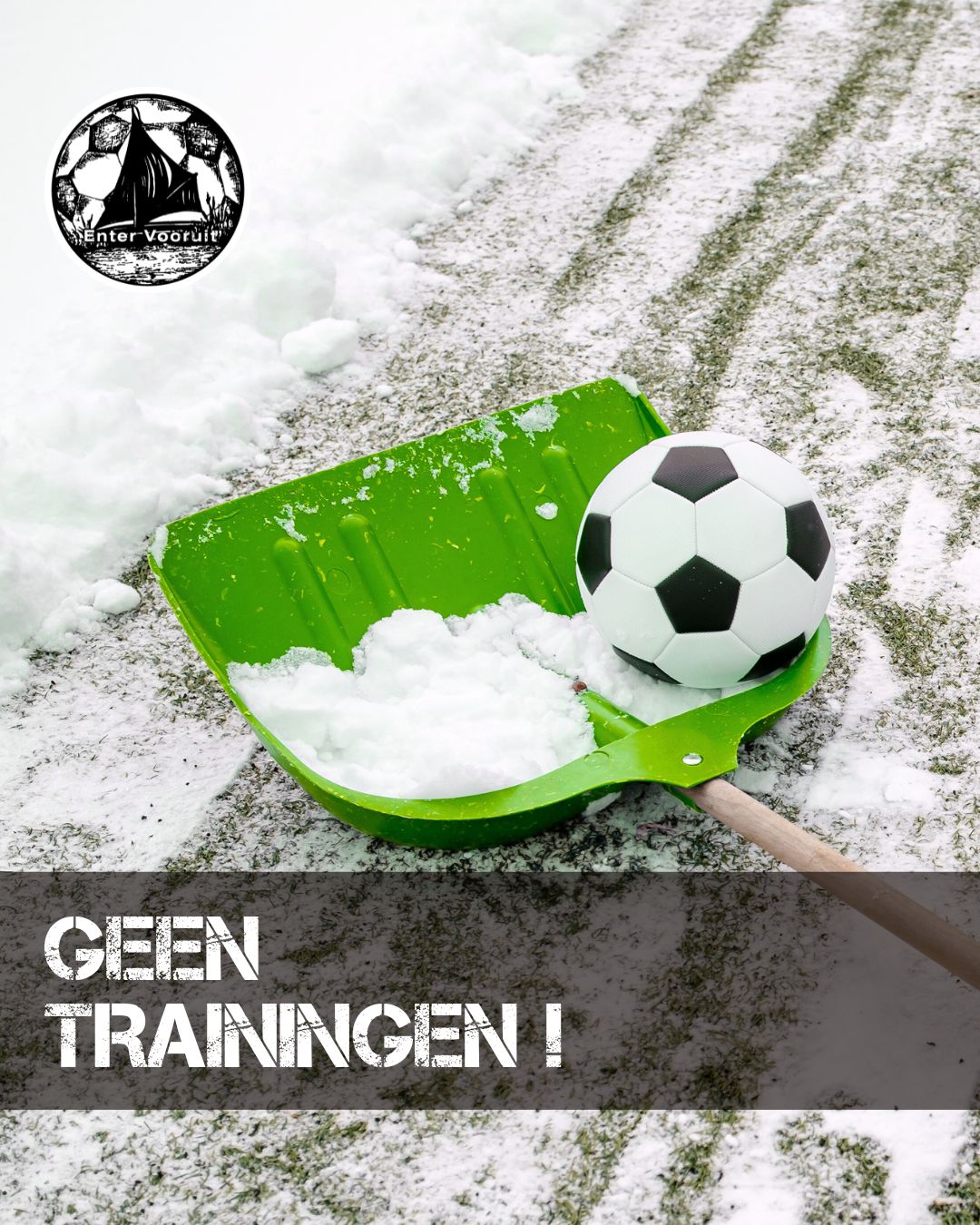 ❄️⚫⚪ TRAININGEN AFGELAST ⚪⚫❄️