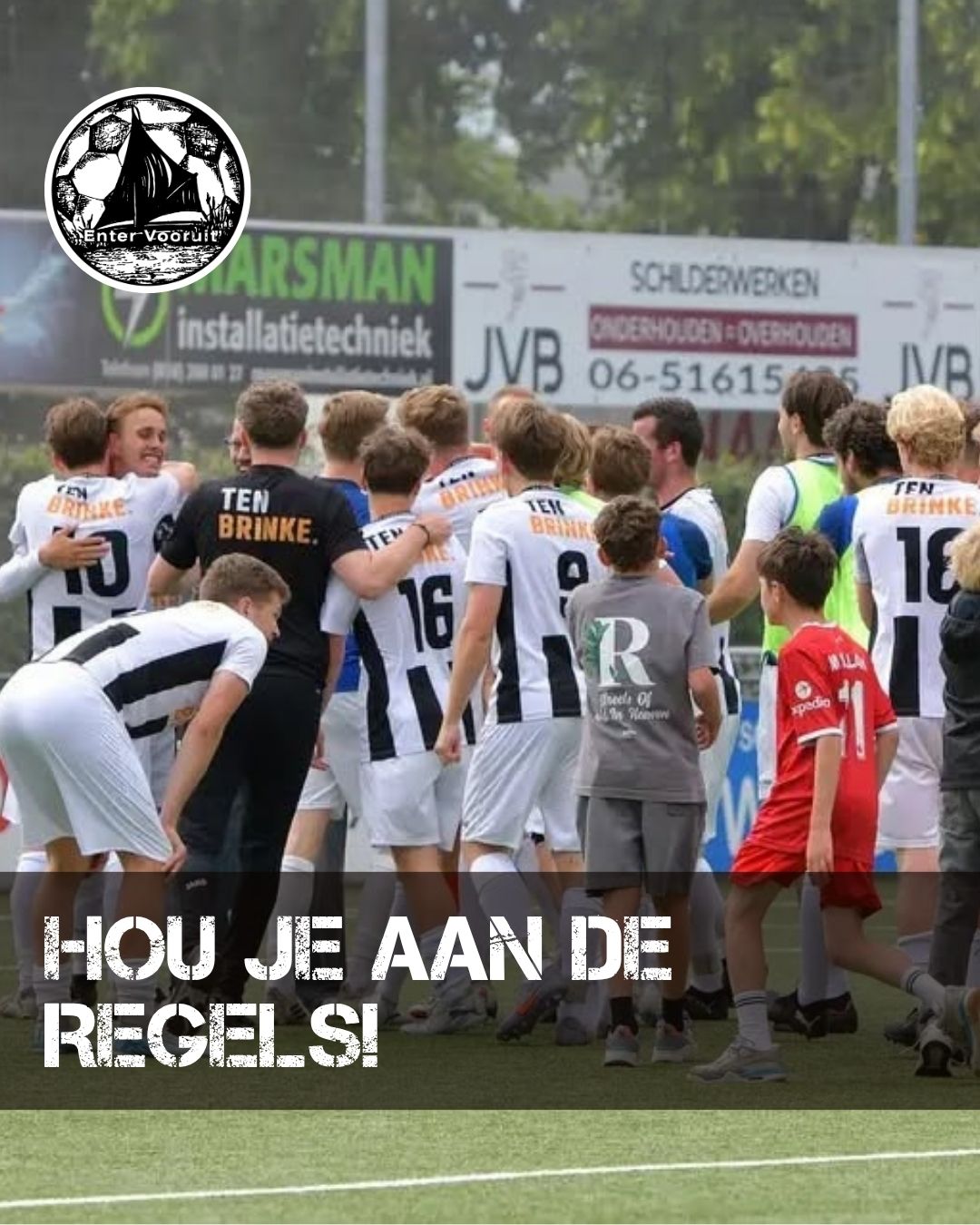 Hou je aan de regels!