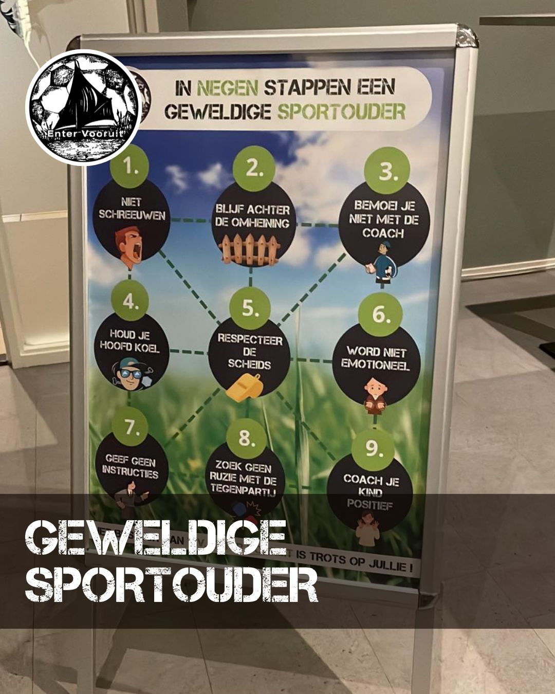 IN 9 STAPPEN EEN GEWELDIGE SPORTOUDER
